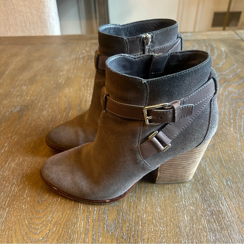 Cole Haan Suede Ankle Booties